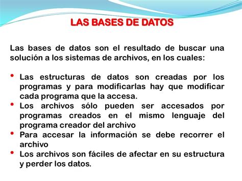 Fundamentos De Las Bases De Datos