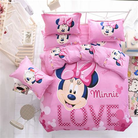 Buy duvet covers & sets online! Disney Mickey Mouse Bedding Sets Queen King Size Cartoon ...