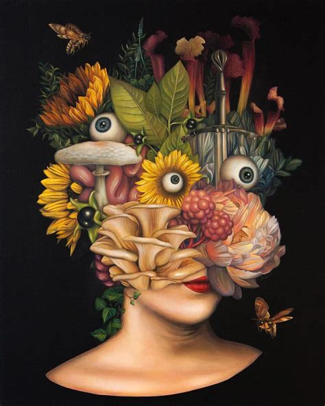 Becoming One With Nature In These Surreal Paintings By Emma Black