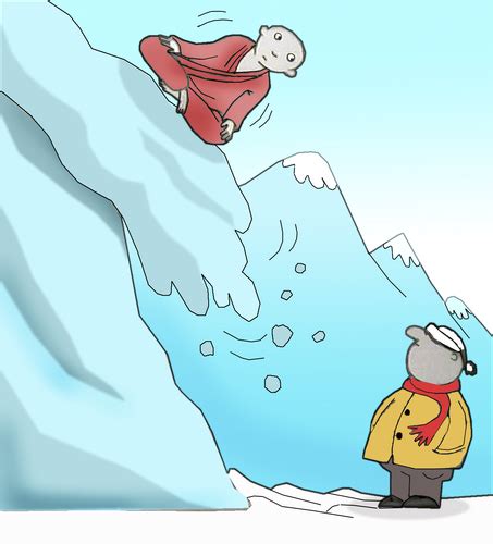 The Avalanche By Berk Olgun Media And Culture Cartoon Toonpool