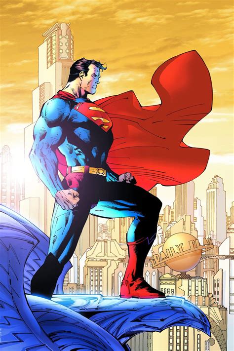 Jim Lee Signed For Tomorrow Superman Dc Giclee On Paper Etsy