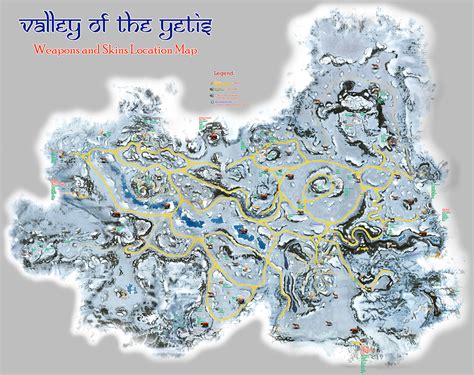 Steam Community Guide Valley Of The Yetis Map With All Guns And