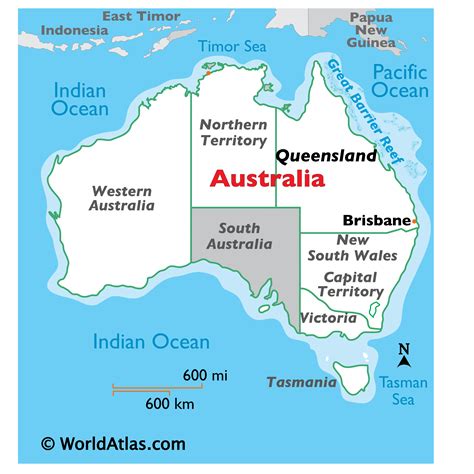 South Australia Map
