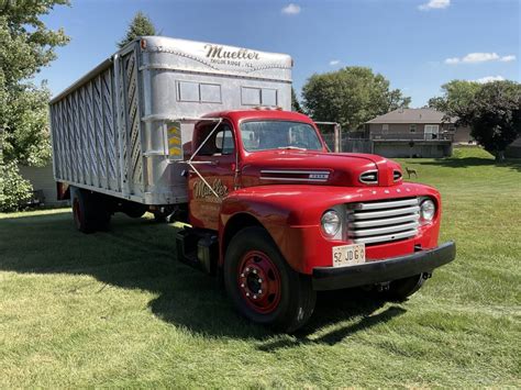 1950 Ford F8 At Gone Farmin Fall Premier 2022 As K79 Mecum Auctions