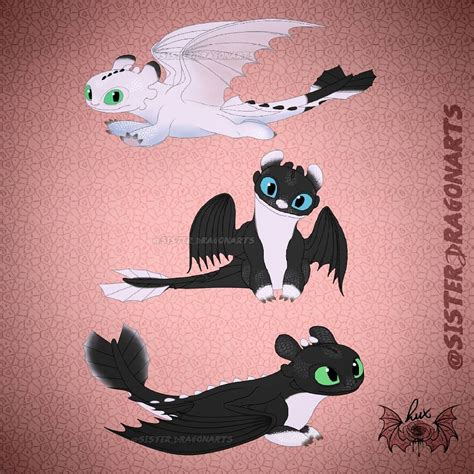 Unless he gets bored and sneaks some candy. Toothless Dragon Babies - Clashing Pride