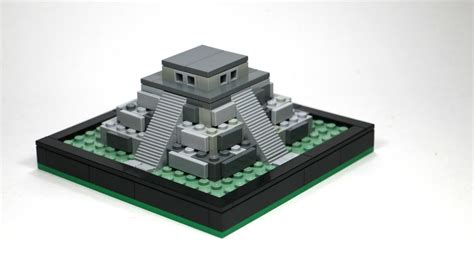Lego Micro Scale Mayan Temple Moc Temple From Indiana Jones Youtube