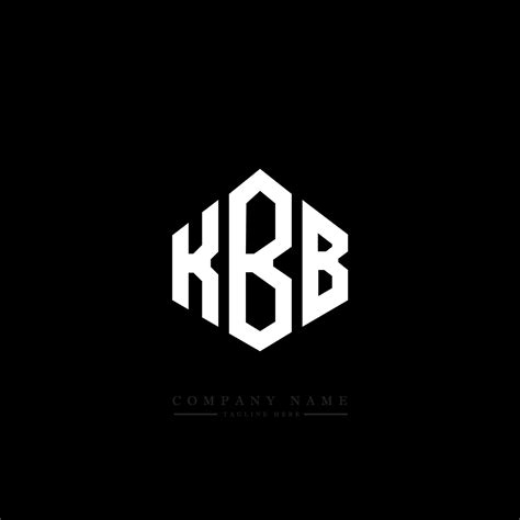 Kbb Letter Logo Design With Polygon Shape Kbb Polygon And Cube Shape