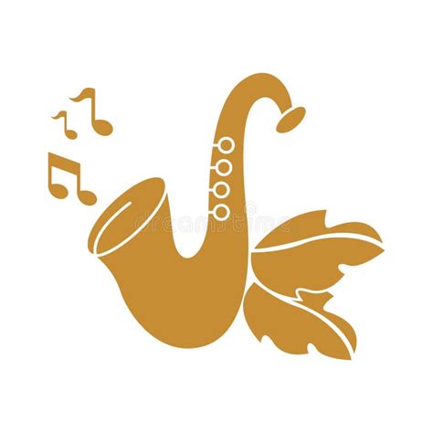 Saxophone Logo Icon Design Stock Illustration Illustration Of Classic