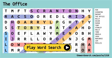The Office Word Search