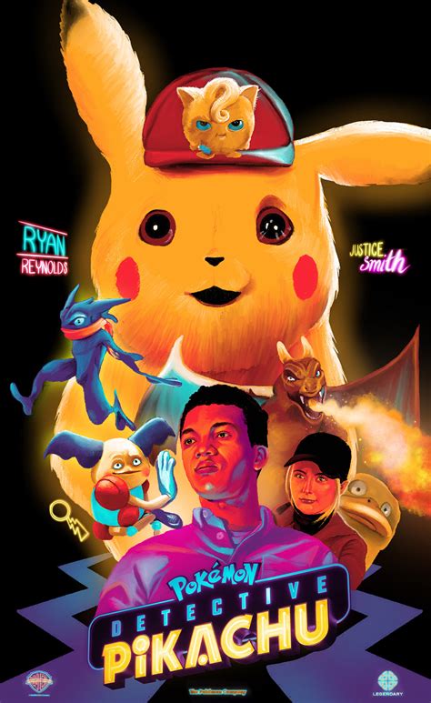 Pokemon Detective Pikachu Alternate Movie Poster On Behance