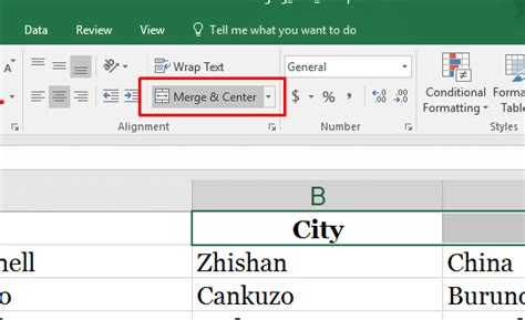 How To Merge Cells In Excel Quick And Easily Free Exercise File