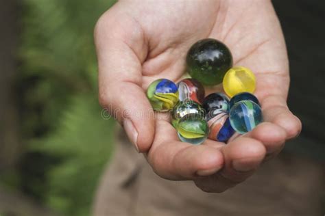 Playing Marbles Stock Photo Image Of Retro Aesthetic 86688468