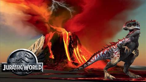 Volcanic Eruption Actually Helps Ingen Jurassic World Fallen Kingdom Youtube