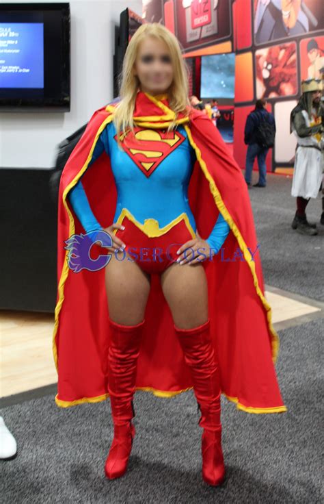 Supergirl Cosplay Costume Sexy Halloween Cosercosplay