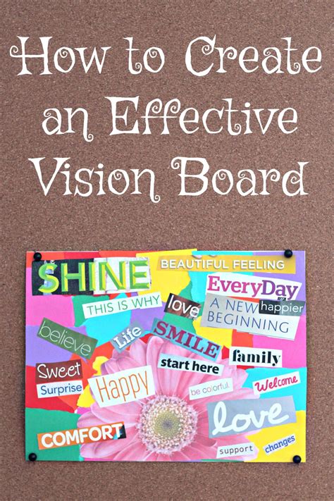 How To Create A Vision Board