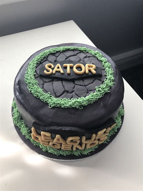 Pin On League Of Legends Cake