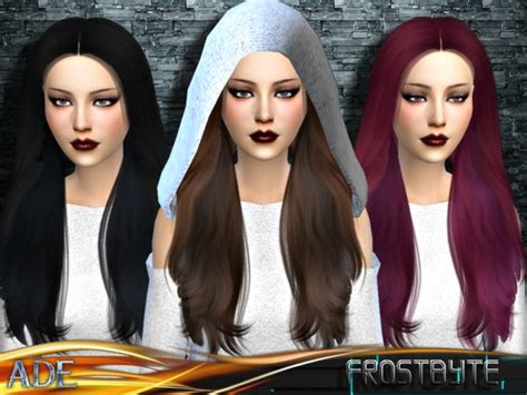 Frostbyte Hair By Adedarma At Tsr Sims 4 Updates