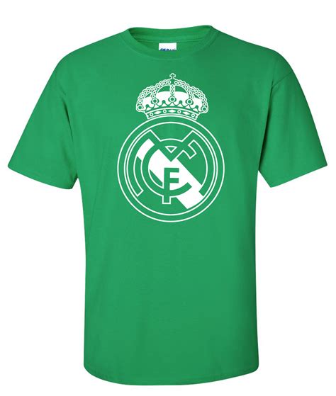 Real Madrid Football Club Logo Graphic T Shirt