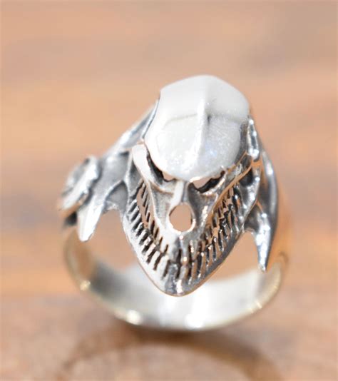 Ring Sterling Silver Skull Ring