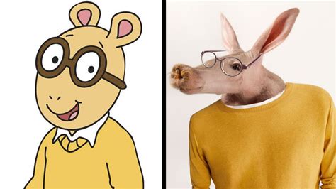 Top 6 “arthur” Characters In Real Life Arthur Characters Real Life Life
