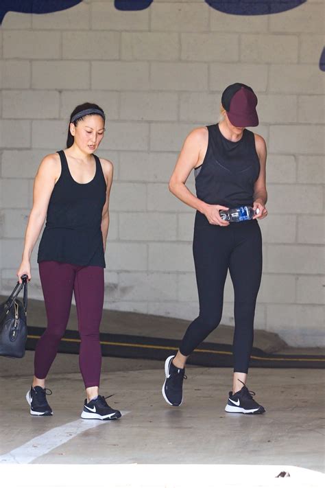 Charlize Theron Leaves A Gym Session In La Celebmafia