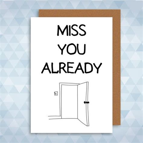 I Miss You Card ∙ New Job Greeting Card ∙ Leaving ∙ University ∙ Friendship ∙ Travelling ∙