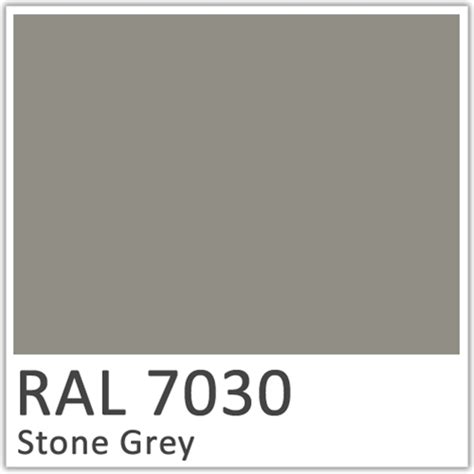 Ral Stone Grey Polyester Flowcoat