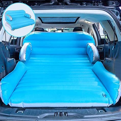 qdh car travel bed suv car air mattress outdoor camping portable mattress with