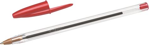 Bic Cristal Ballpoint Pen Medium Red Pack Of 50 837361