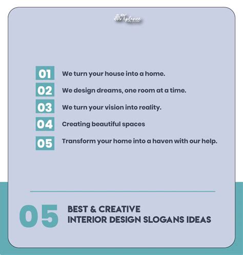 Best Interior Design Slogans And Taglines Examples Tiplance