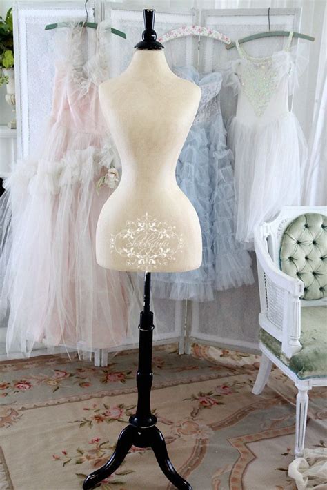 Shabby Chic Vintage Dress Form Shabby Chic Dress Form Mannequin