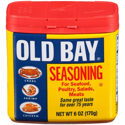Old Bay Seasoning For Seafood Poultry Salads Meats 6 Oz 170 G