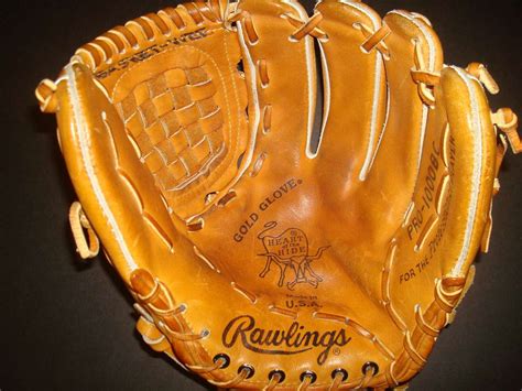Rawlings Pro 1000bc Hoh Front Rawlings Baseball Glove Collector