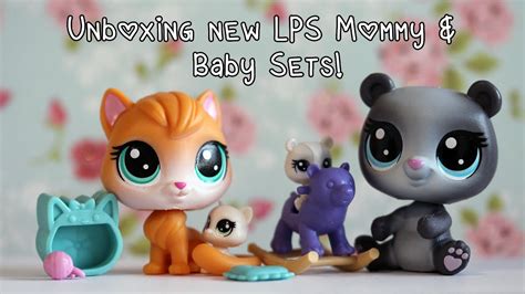 Unboxing New Lps Mommy And Baby Sets So Cute Youtube