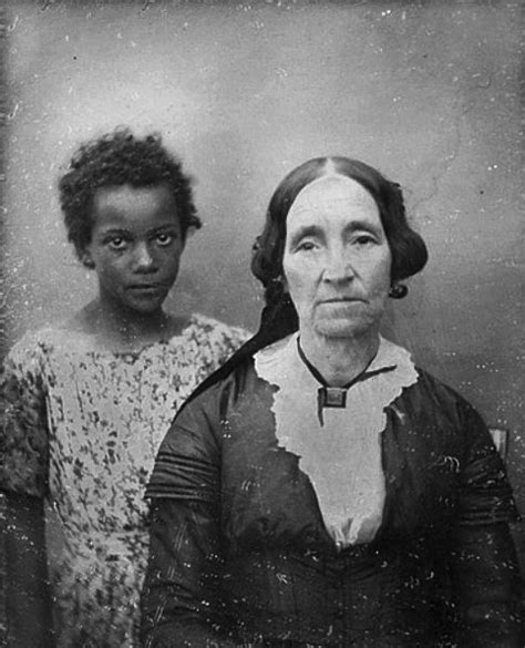 A Daguerreotype Showing An Enslaved Woman With Her Slaver In The 1850’s New Orleans African