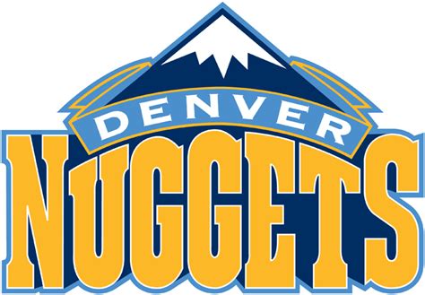 The denver nuggets are an american professional basketball team based in denver. Denver Nuggets Primary Logo - National Basketball ...