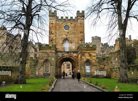 Entrance To Durham Castle University College Durham County Durham