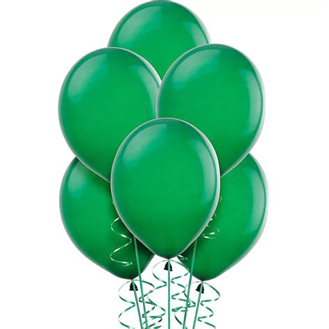 Forest Green Balloons 15ct Party City