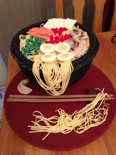 Bowl Of Noodle Cake