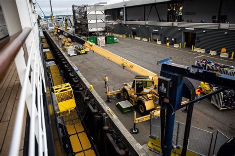 For Crew Of 2100 Passenger Cruise Ship Frenetic ‘turnaround Day In Seattle Starts And Ends