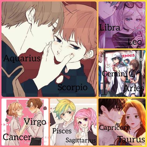 Couple Zodiac Signs Anime Zodiac Zodiac Signs Gemini