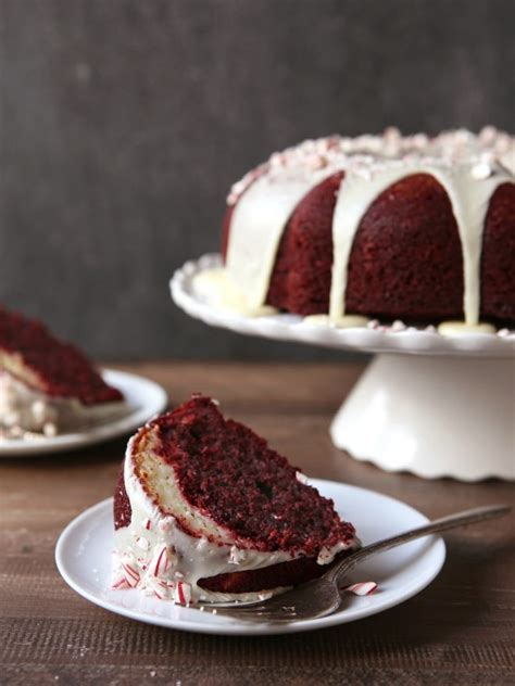 Cheesecake Stuffed Peppermint Red Velvet Bundt Cake Completely Delicious
