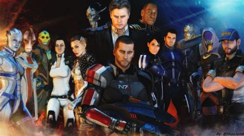 Mass Effect Wallpaper By Ethaclane Mass Effect 1 Mass Effect Universe Miranda Lawson Thane 3