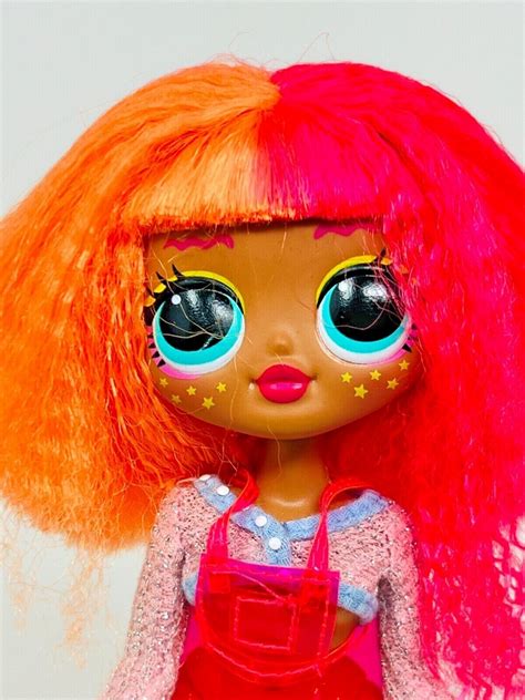 Mavin Lol Surprise Omg Neonlicious Doll Dressed Pink Orange Hair
