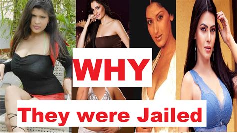 why these 10 indian actresses were arrested jailed tv celebrities update