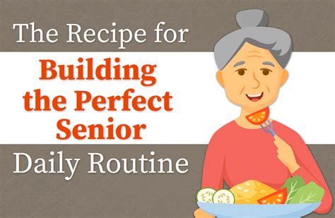 Infographic The 1 Daily Routine For Seniors