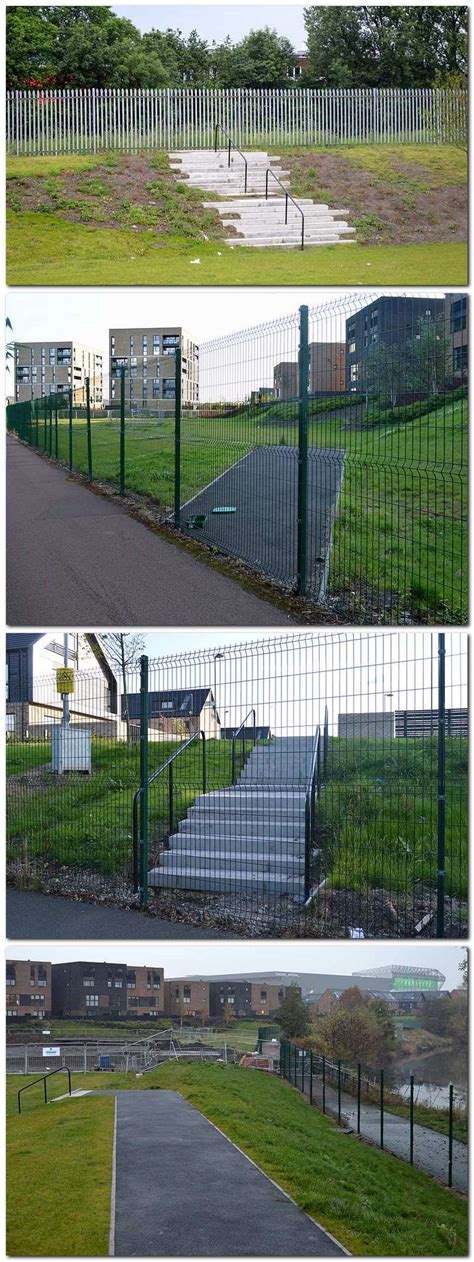 Clyde Walkway Village Perimeter Fence Secret Scotland