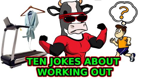 Ten Jokes About Working Out Jokes Comedy Workingout YouTube