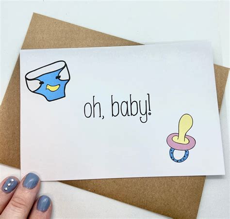 Funny Pregnancy Congratulations Card Pregnancy Announcement Etsy