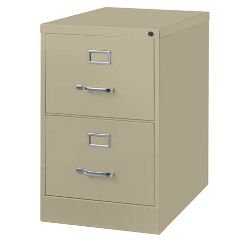 Hirsh Industries 14418 Putty Two Drawer Vertical Legal File Cabinet